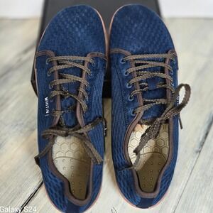 WHITTIN Blue Mesh Lace Up Sneakers Athletic Shoes Men's‎ Size 44